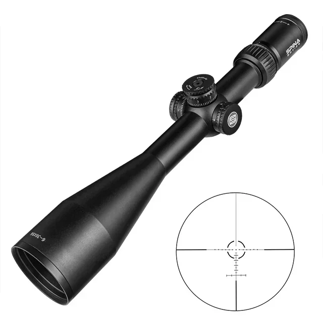 Spina Optics 6-36X56 SF Hunting scope Dot Reticle Scope with Side Parallax Turret Lock Reset Tactical Optical Sight