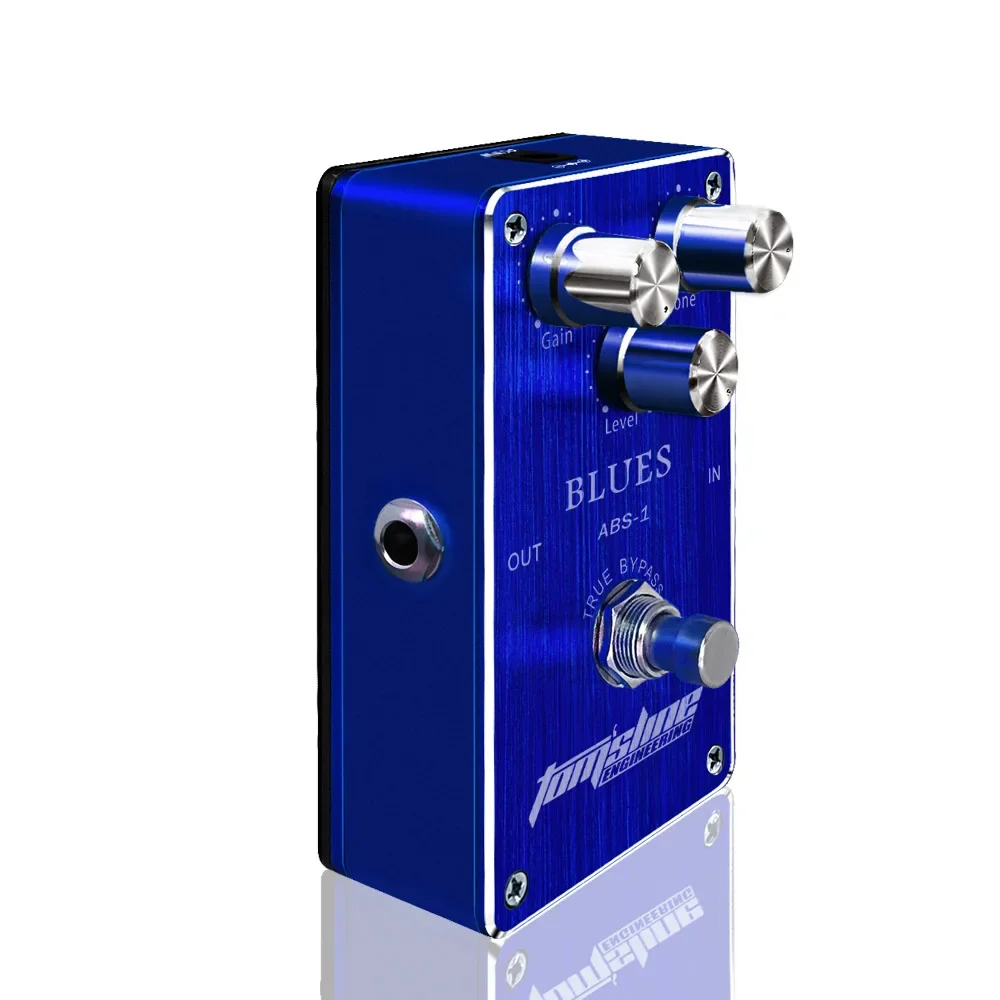 Aroma ABS-1 Blues Overdrive Distortion Guitar Effect Pedal with 3 Knobs Aluminum Alloy Housing Guitar Accessories view 3