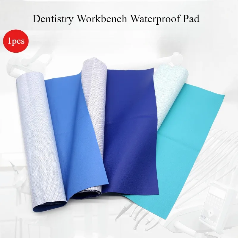 Dentistry Workbench Waterproof Pad Table Chair Protective Cloth Wear Resistant Non-slip Leather Thick Tablecloth Tools Disk Pads