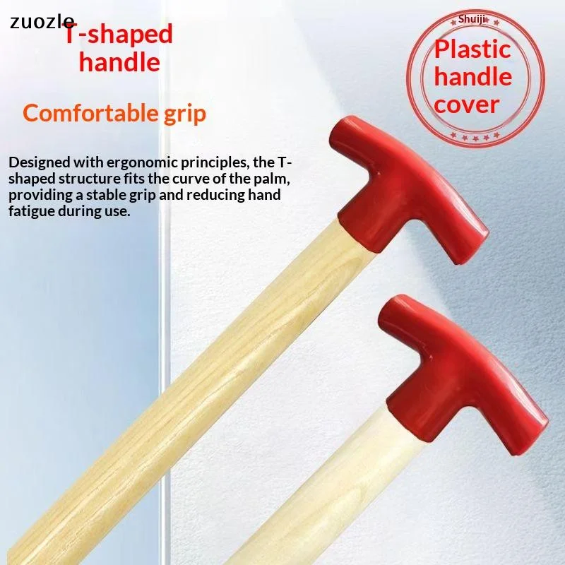 exquisite1/5Pcs D/T Shaped Grip Plastic Shovel Handle Replacement For Garden Shovel Grip Digging Rake Tool Red Shovel Handle