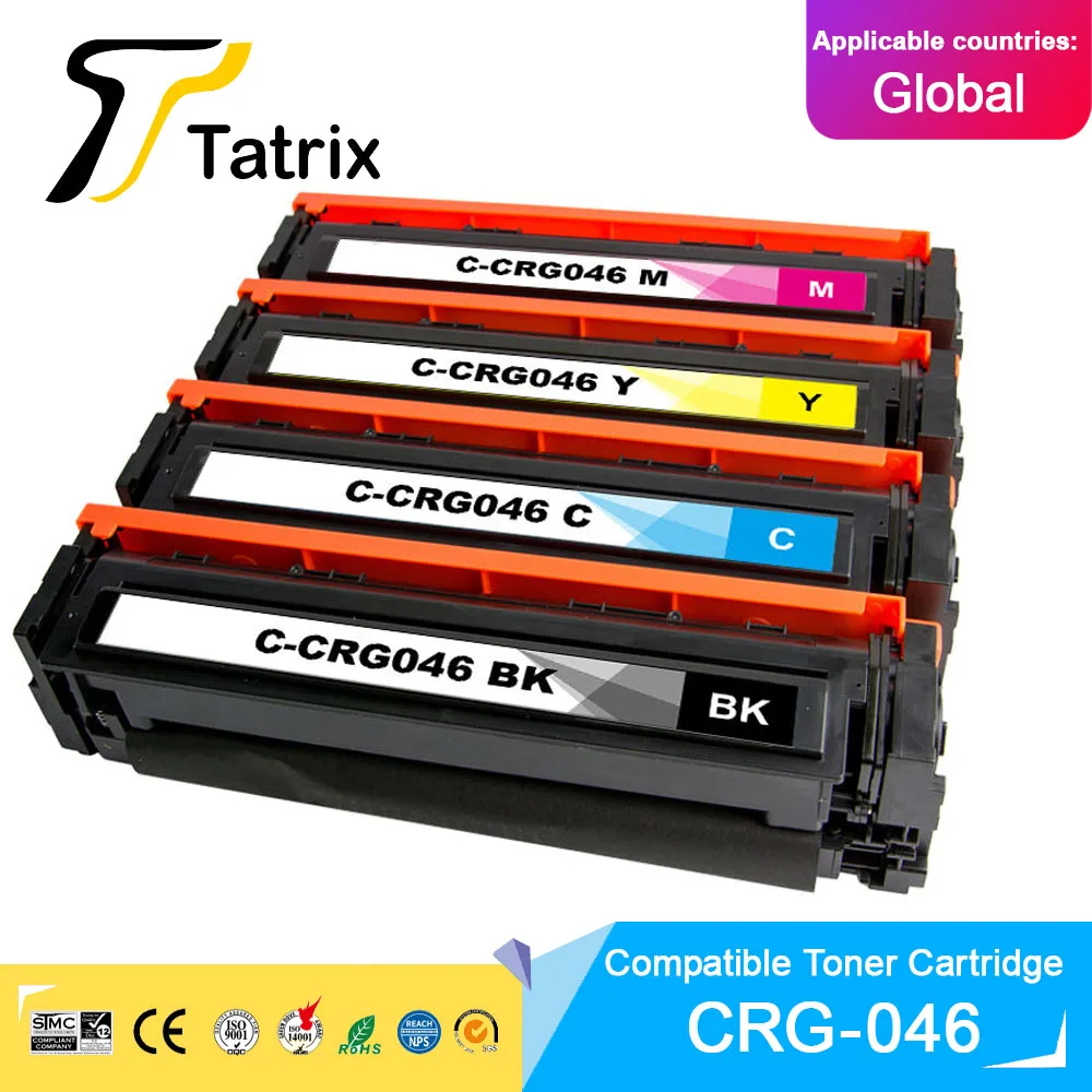 

Tatrix CRG046 CRG-046 CF410A Премиум-совместимый лазерный цветной тонер-картридж Canon LBP654Cdw/LBP654Cx/LBP653Cdw/LBP652c HP M452dn