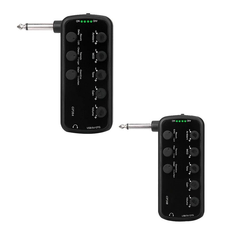 

B39B-Amplifier Effects Portable Headphone Amplifier Plug And Play Musical Instrument