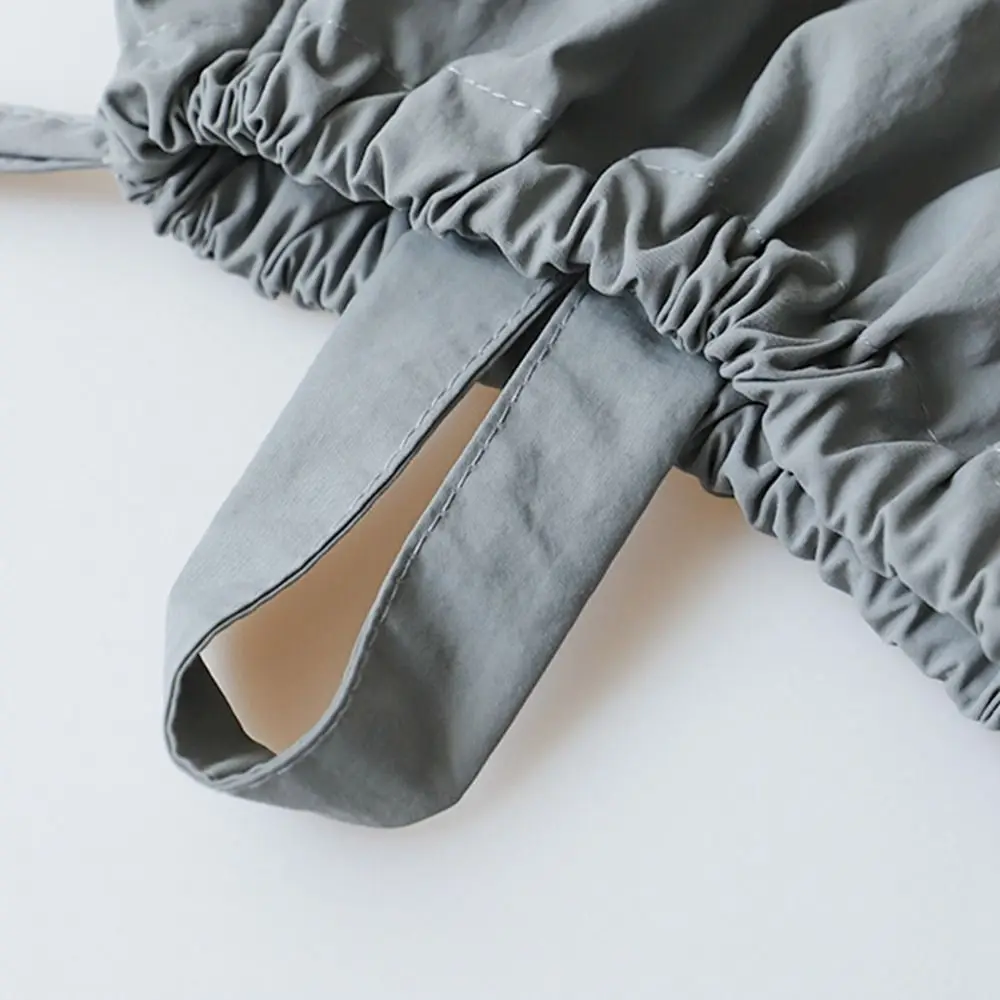 Korean Style Drawstring Backpack Commute Portable Type Nylon Backpack Niche Design Large Capacity Cloth Shoulder Bag Girls