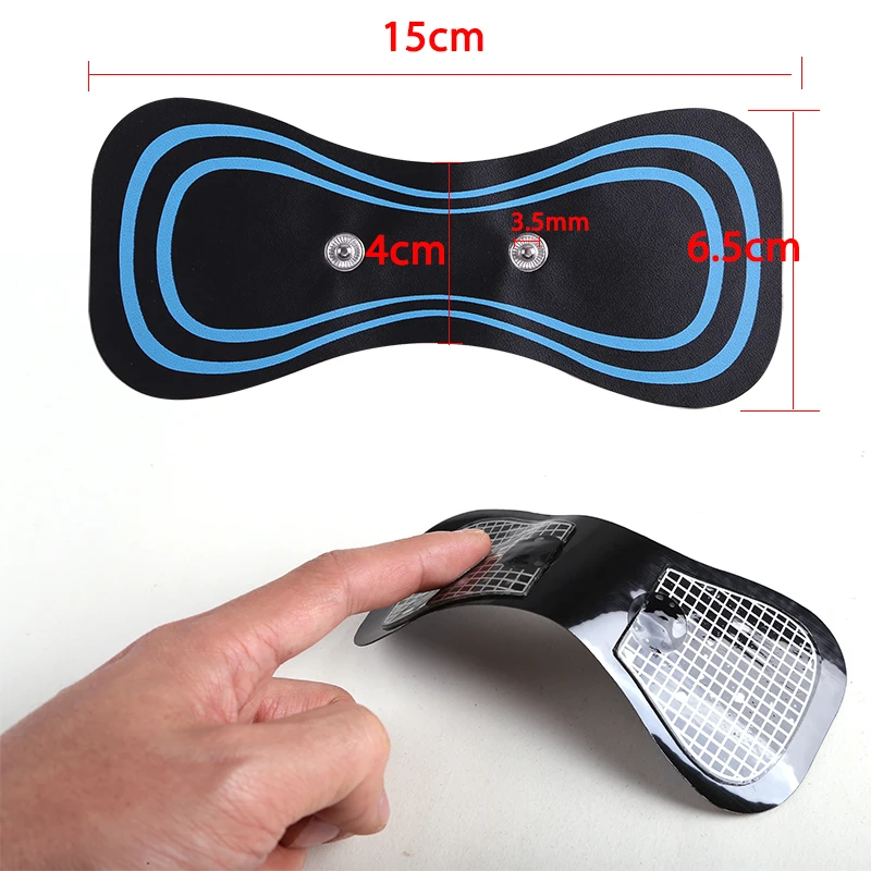 Self Adhesive Massage Stimulator Sticker Cervical Massage Pads Replacement Neck Massager for Shoulder Back Pain Relief