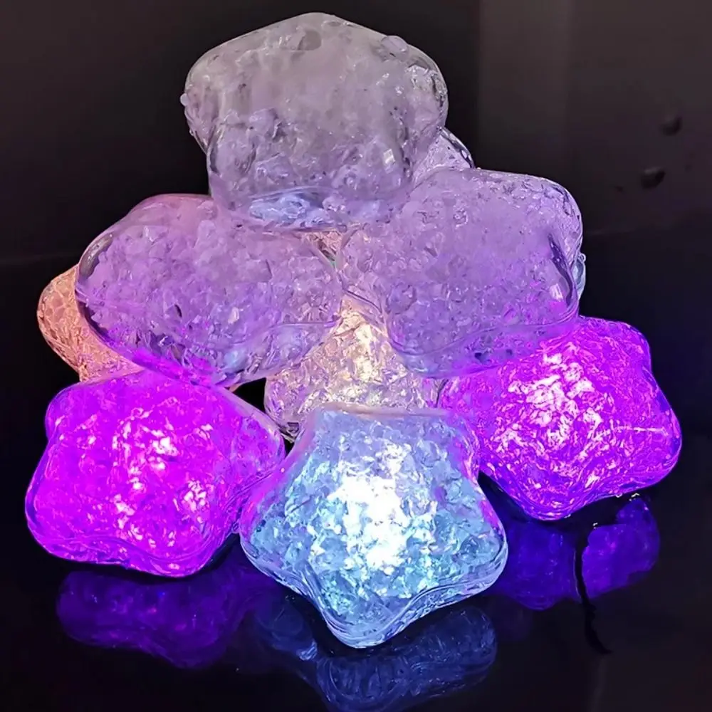 12個-箱-水誘導設計-インダクションled光る星型お風呂おもちゃ-ソフトな光る効果-軽量-子供用-防水シャワーおもちゃ
