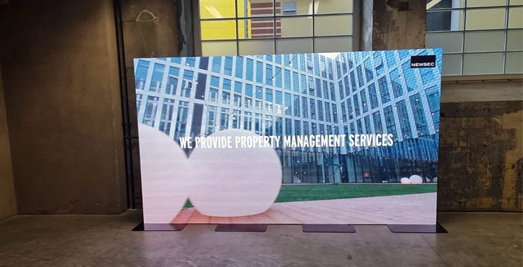Indoor P2 P2.5 P3 P4 P5 P6 Stage Background Hd Big Mega Tv Led Screen Led Video Wall Panel China Customised OEM 3mm 3 Years