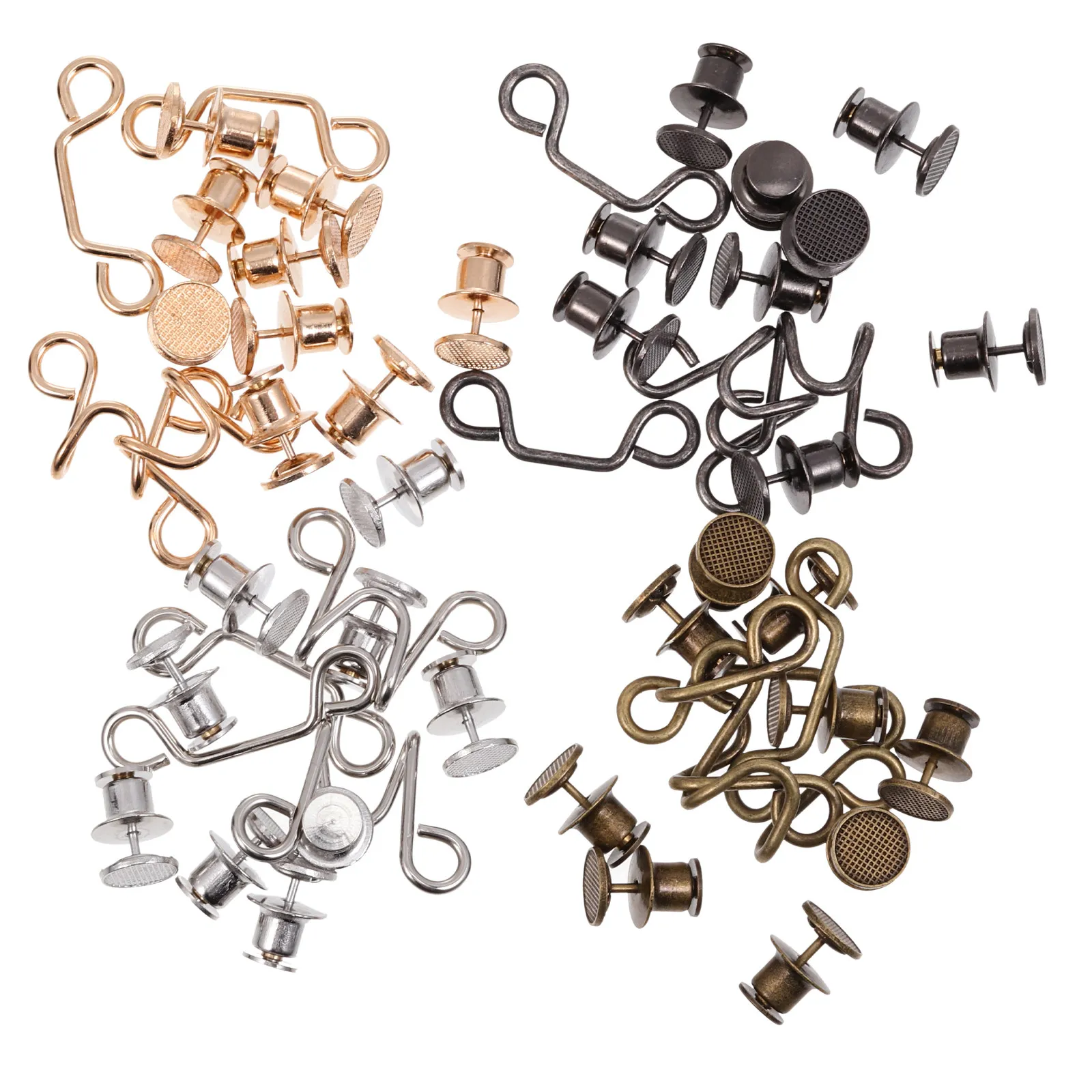 

8 комплектов регулируемых пряжек для талии для джинсов, брюк, юбок: идеально регулируют посадку, съемный шикарный дизайн, широкое применение