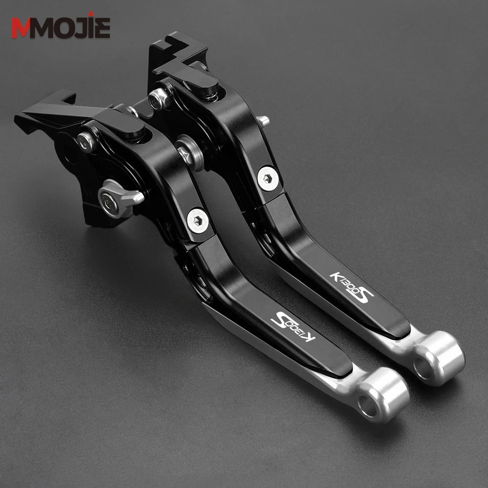 For BMW K1300S K1300 S 2009-2011 2012 2013 2014 2015 2016 Foldable Brake Clutch Levers 7/8'' 22mm Handlebar Handle Grips Ends