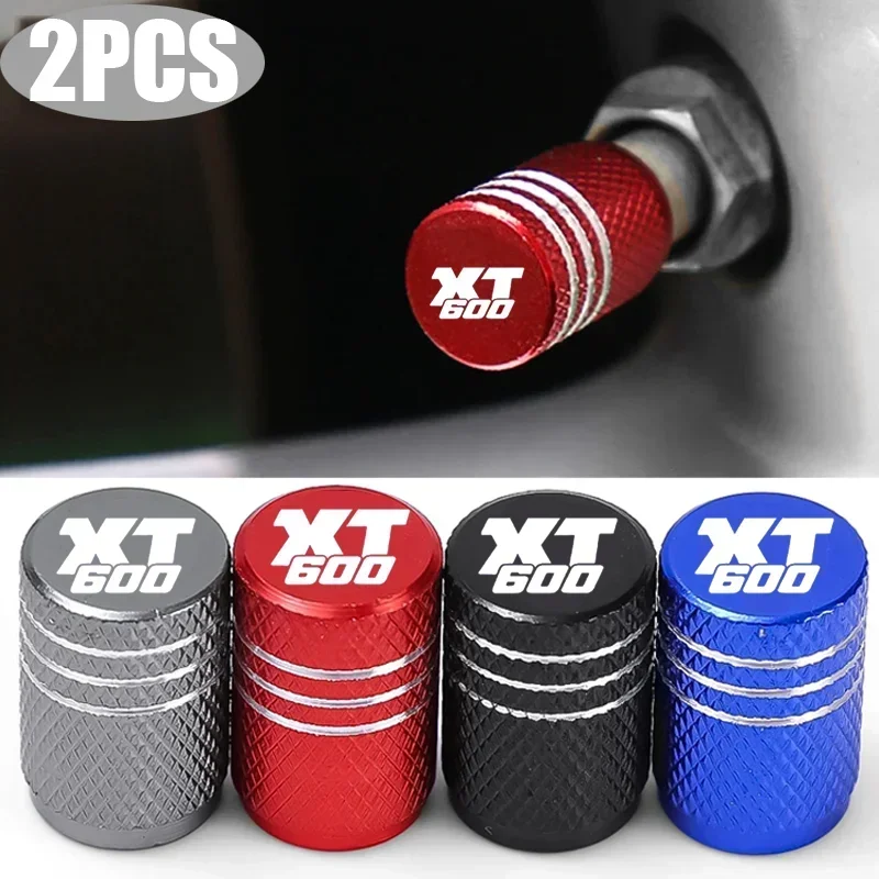 2pcs Motorcycle Wheel Tire Valve Stem Caps Airtight Covers for Yamaha XT600 XT 600 1984 1985 XT600Z XT600E XT600ZE Z E ZE TENERE