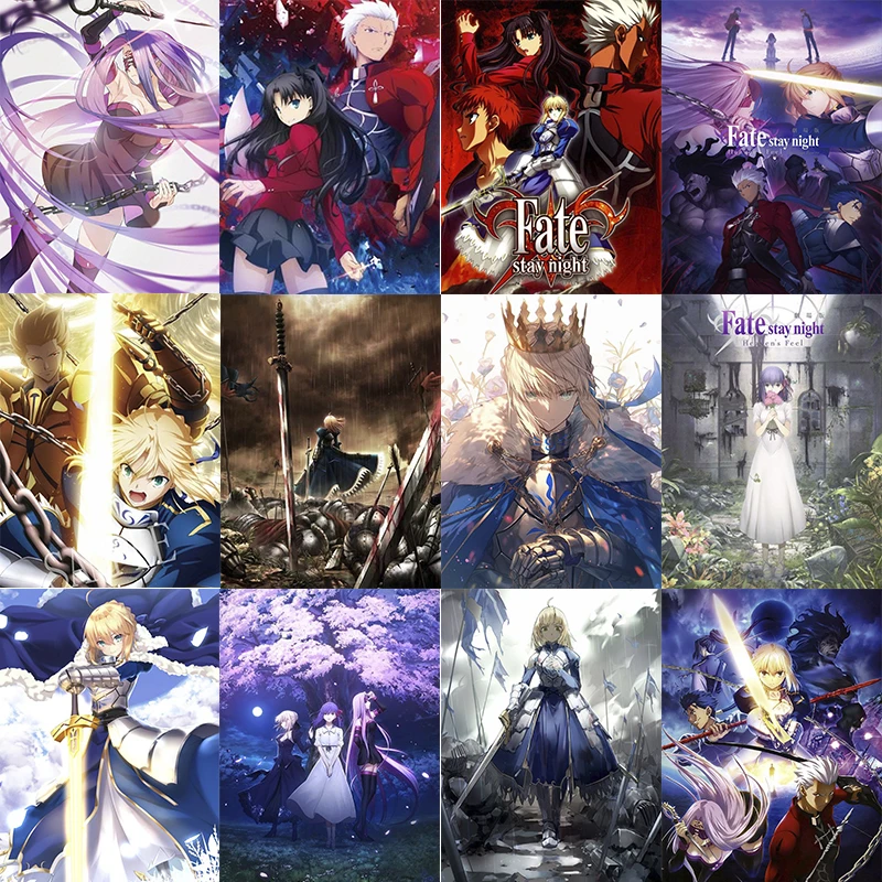 2024 New 5D DIY Fate/Zero Diamond Painting Kit Diamond Embroidery Color Oil painting handmade DIY Mosaic art home decor