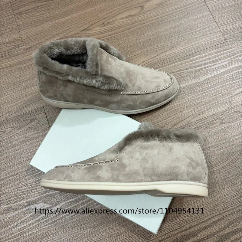 للجنسين الباردة واقية الشتاء عالية أعلى أحذية نسائية غير رسمية الصوف الثلوج الأحذية جلد الغنم الرجال الأحذية النسائية حذاء من الجلد