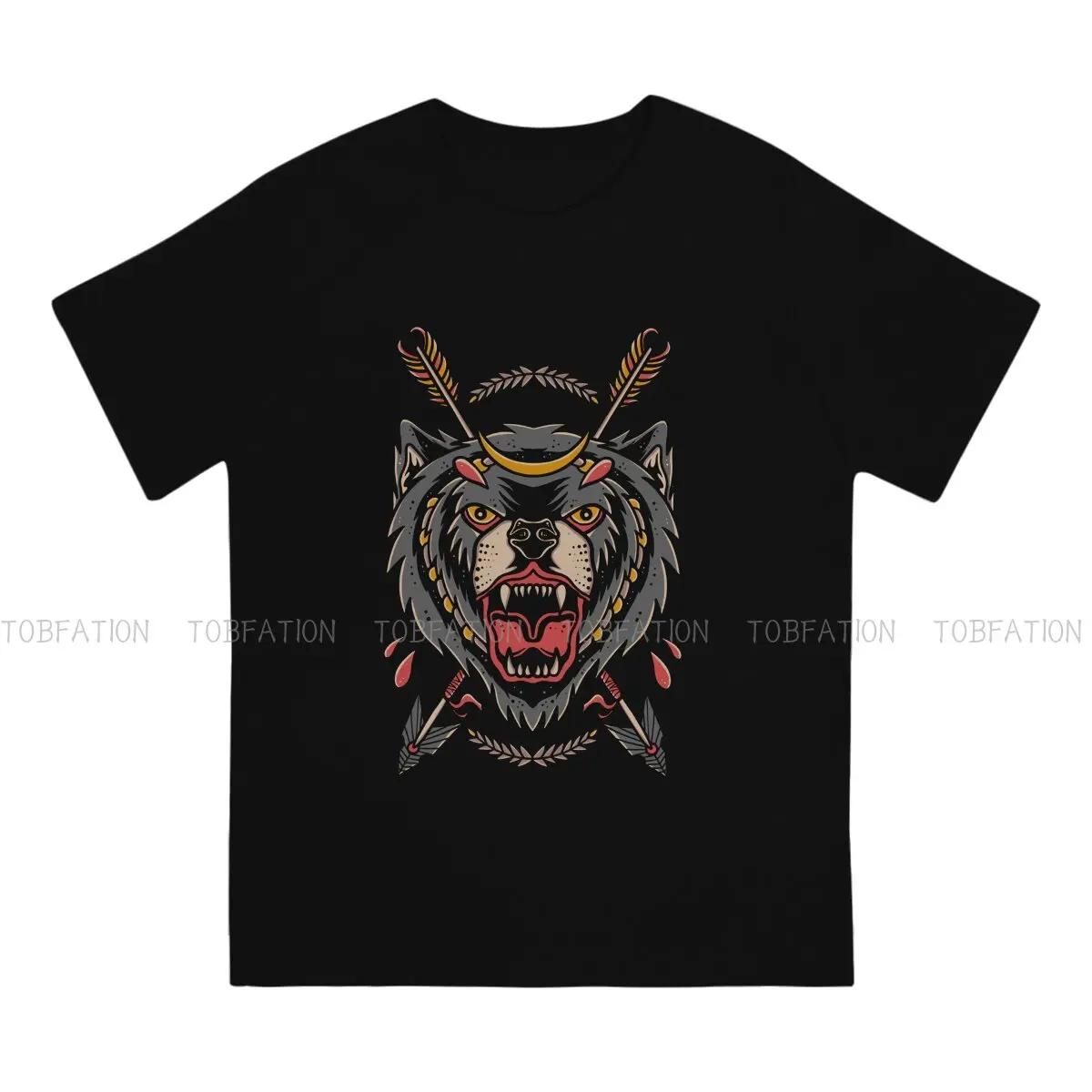 Tattoo Style Original TShirts Traditional Bear Distinctive Homme T Shirt New Trend Clothing Size S-6XL