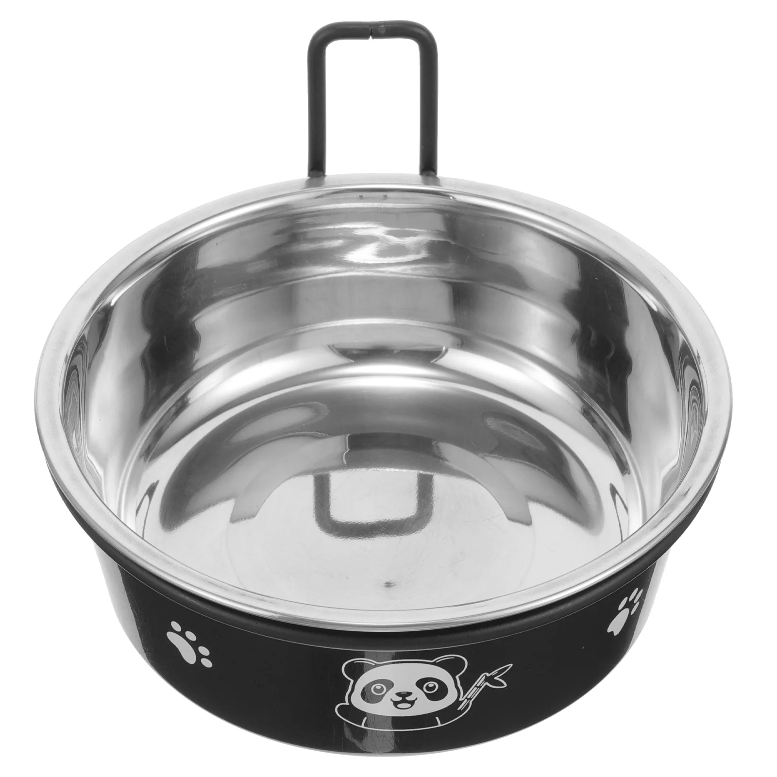 

1Set Stainless Steel Pet Bowl Anti-Spill Design Neck Protection Durable Easy Clean All Sizes Food Water Multi-Function Kitten