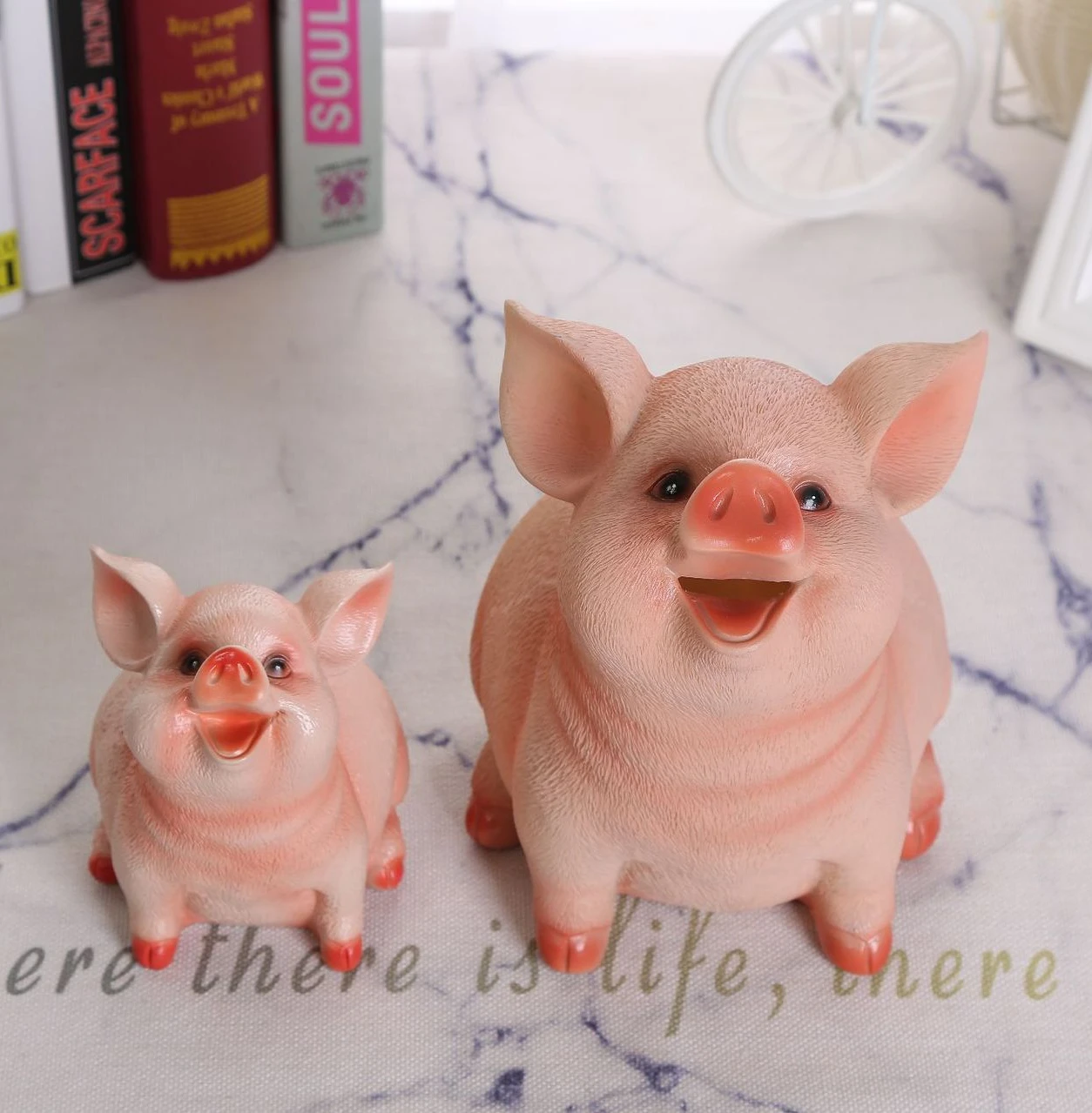 Pig Piggy Bank Child Piggy Bank Children Toys Money Boxes Cartoon Pig Shaped Birthday Gift Coins Storage Box Home Decor