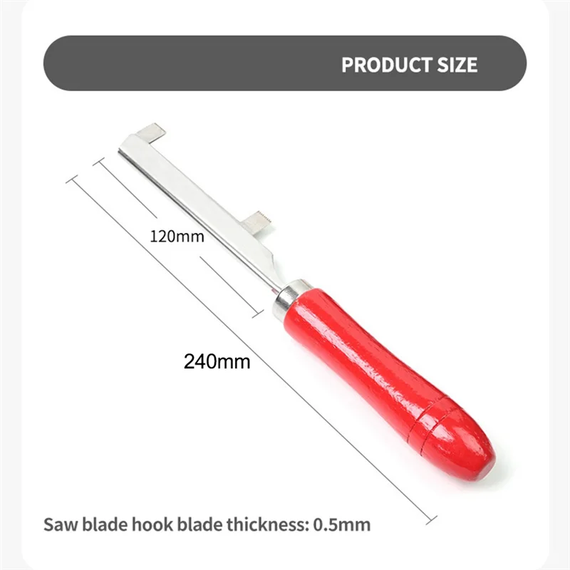 Hot sale Guitar Cleaning File Tool Slotted Hole Guitar Fret Nut Saddle File Saddle Slot Cleaning Saw for Guitar Accessories