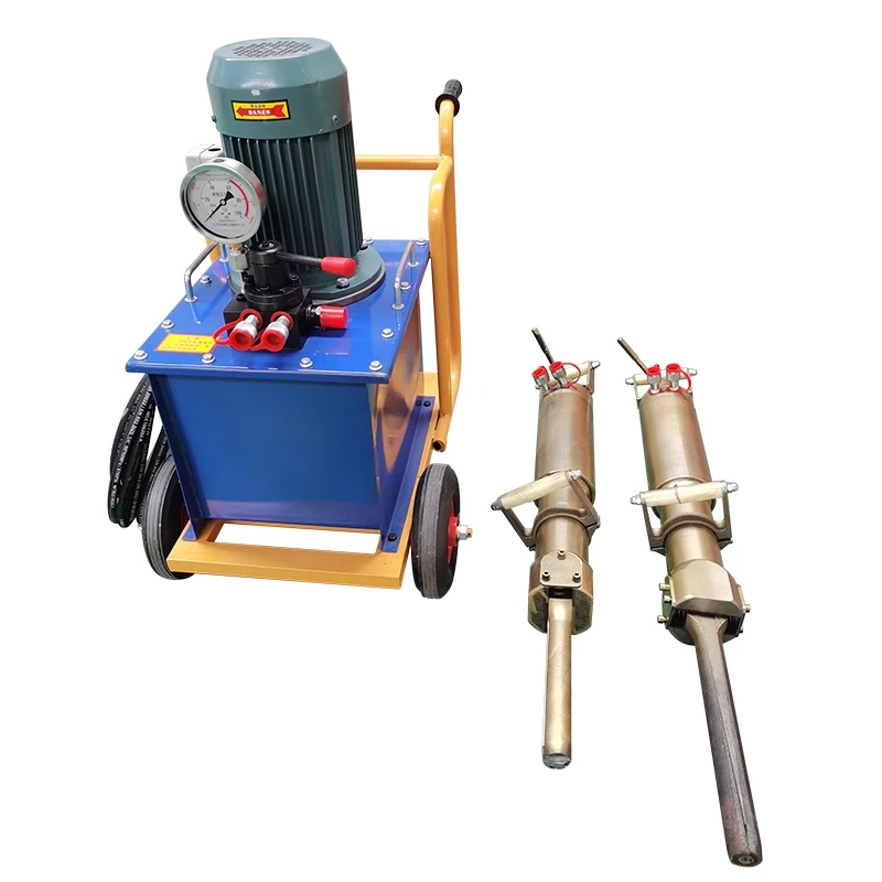 فاصل الصخور الهيدروليكي مقسم ثابت صغير لبناء الأساس وحفر مسدس تقسيم الصخور لأوبرا التعدين (مخصص)