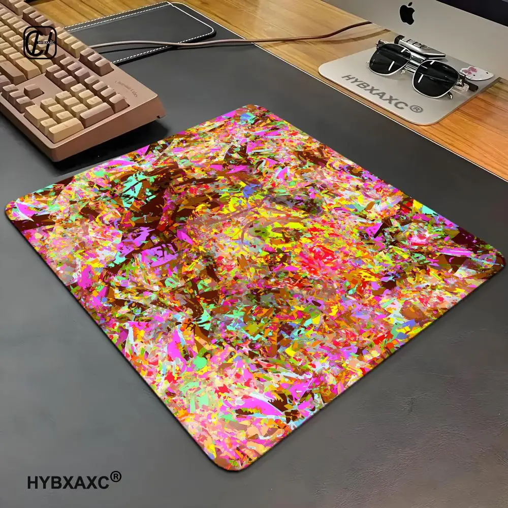 Retro Aesthetic abstract Art Mouse Pad 40X45 Computer Office Game Table Mats Rubber Anti-slip Mousepads Small Decor Desk Pads