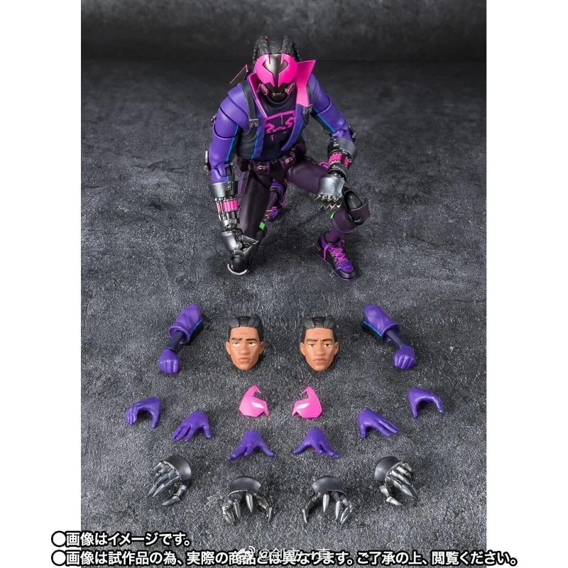 Bandai Original Genuine S.H.Figuarts Spider-Man Anime Figure Myers Action Figure Toys for Boys Girls Gift Collectible Model