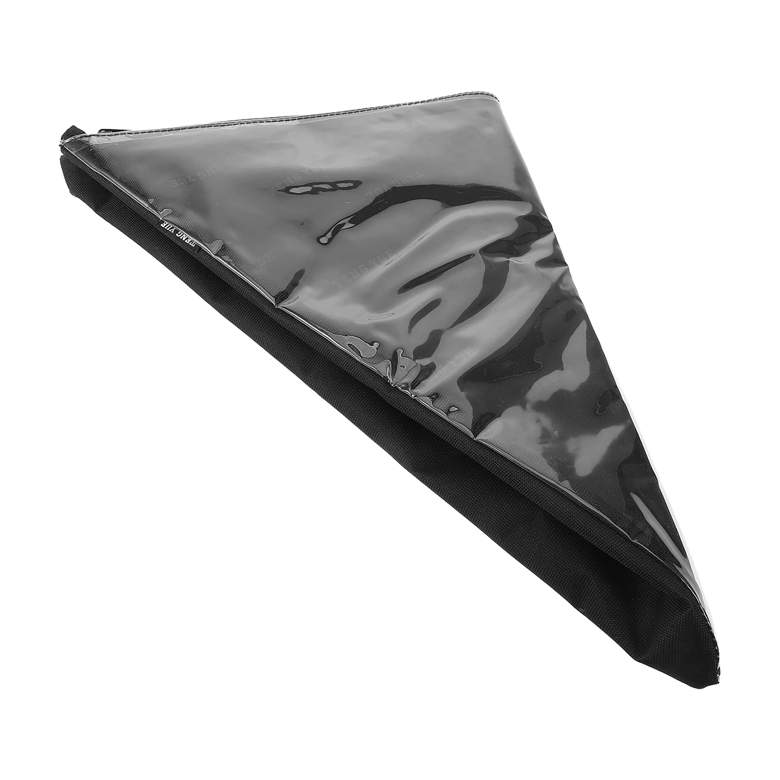 

Flag Storage Bag Triangle Holder Portable Foldable Plastic Container Display Pouch Banner Keeper Vet Memorial Home Decor