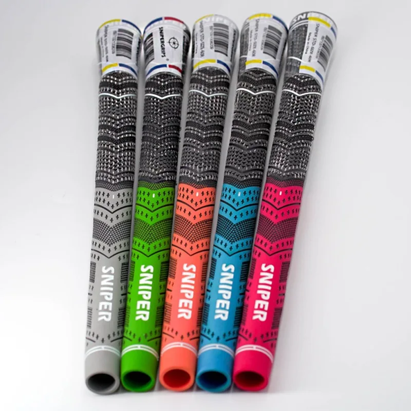 

5/13PCS Premium Rubber Golf Grips - Non-Slip Design for Enhanced Control & Durability