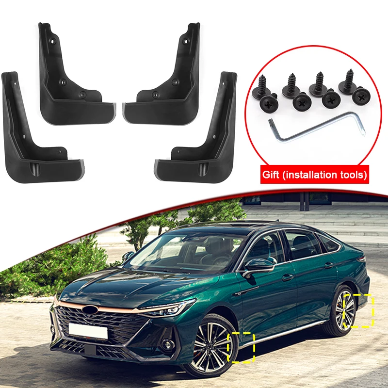 

Car Styling For CHERY ARRIZO 8 2023 2024 ABS Car Mud Flaps Splash Guard Mudguards MudFlaps Front Rear Fender Auto Accessories