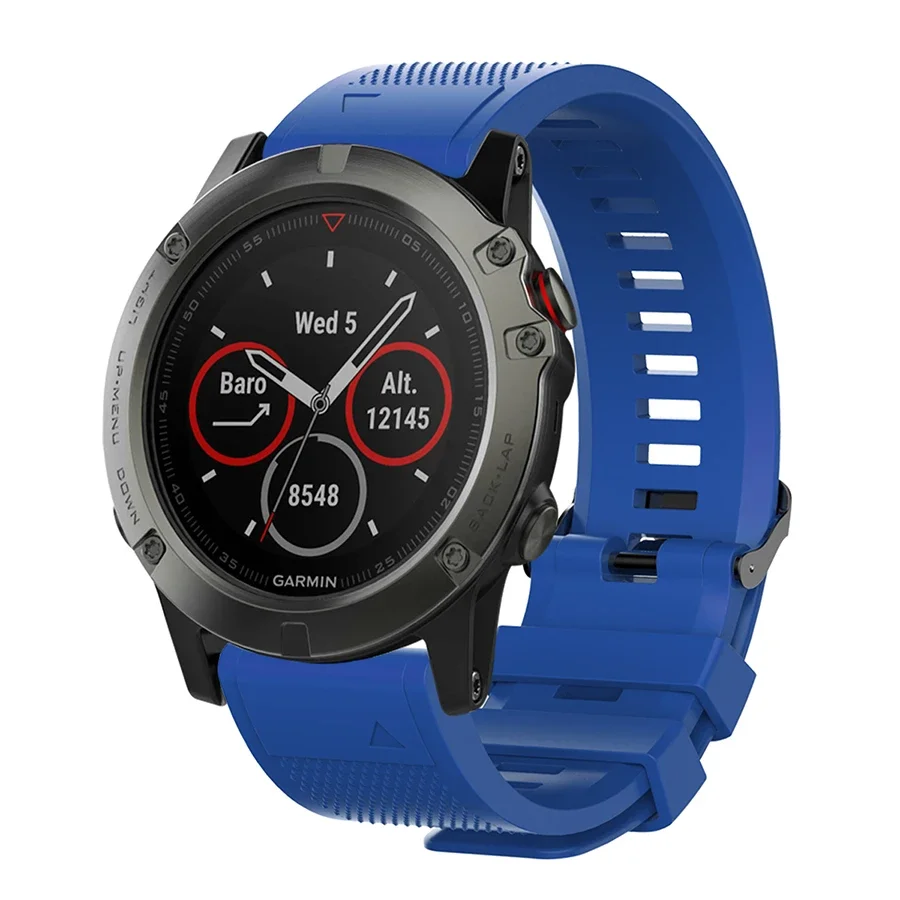Correa de reloj de 20 22 26mm para Garmin Fenix 8 43mm 47mm 51mm E 7S 7 7X 6S 6 6X Pro 5S 5 5X Enduro 3 2 pulsera de silicona QuickFit