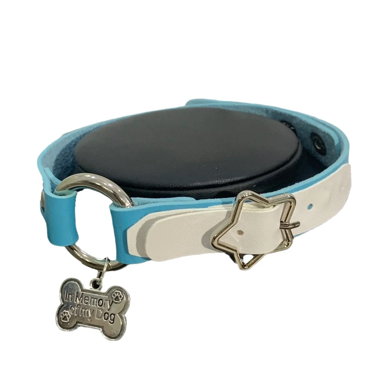 Minority All-match Punk Harajuku Individuality Dark Hottie Original Subculture Bone Star Leather Choker Necklet Pendant