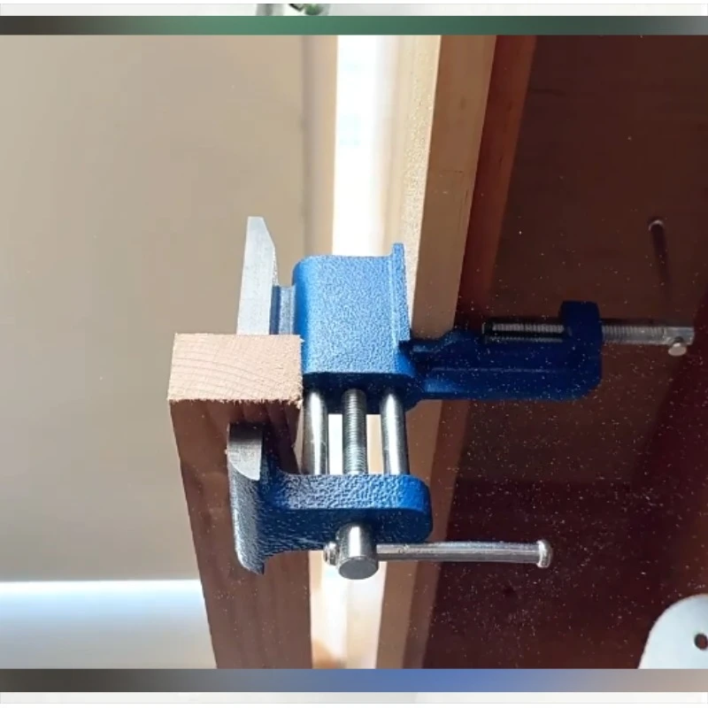 1PC Bench Vice Machine Vise Clamp Full Metal  Woodworking Tools Suitable for Table Use