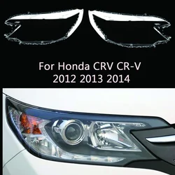 For Honda CRV CR-V 2012 2013 2014 Auto Front Headlight Cover Headlamp Transparent Glass Lampshade Lamp Shell Lens