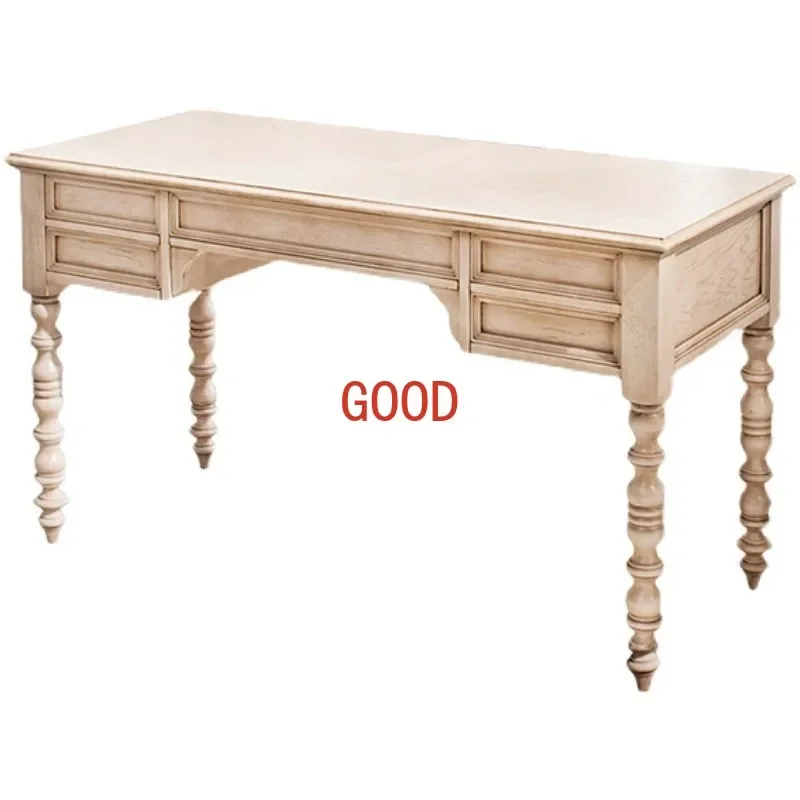 Oak White as Old Dresser Desk Computer Desk French Simplicity Desk