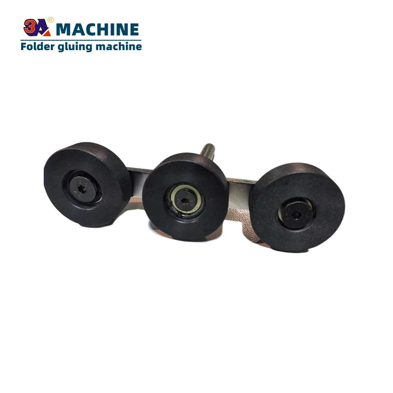 Automatic Box Folding Gluing Machine Accessories Folding Wheel Box Folder Gluer Spare Parts Plastic Paper Case Packaging