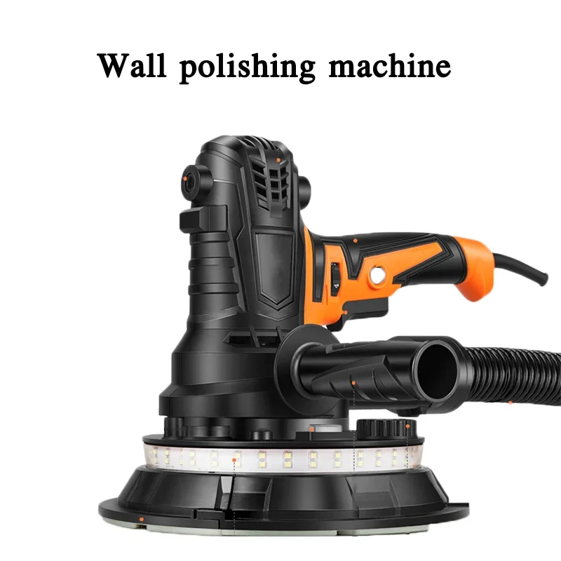 Wall polishing machine electric multifunctional sandpaper  dustless vacuum polishing  wall grinding machine