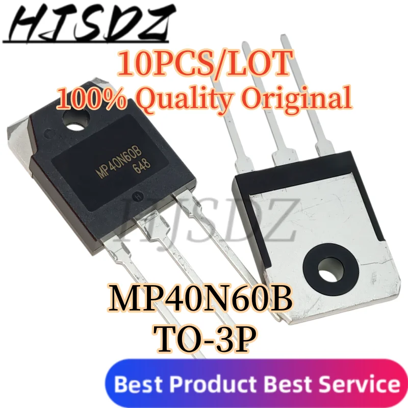 【10PCS/LOT】TO‑247 MOSFET MP40N60B N‑Channel Field‑Effect Transistor