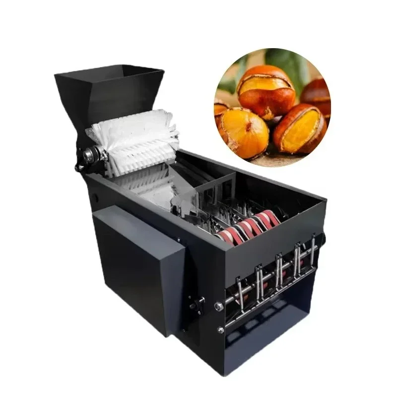 Automatic rolling chestnut opening machine is intelligent and convenient, reshaping the daily access experience