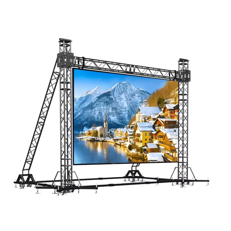 Transparent DisplayChip On BoardP3.91 Outdoor Waterproof Stage Background Screen 3.9 Display Rental Stage Screen For Wedding Bac