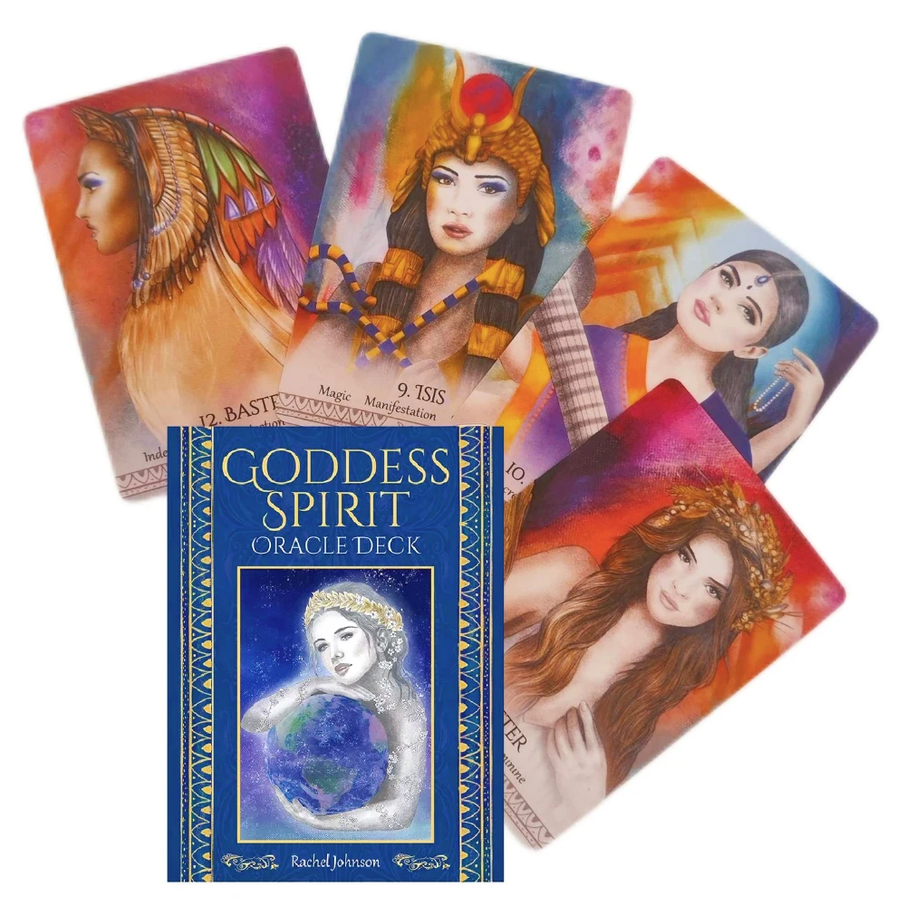 Oracle Cards Deck with Guide Book, Oracle Board Game, Divination Astrology, New, Goddess Spirit