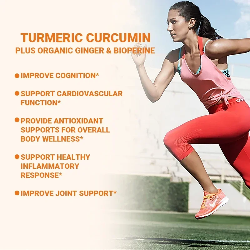 Куркуминная куркума — 95% изгибниц и биопропилена — улучшает гибкость суставов, антиоксидант, улучшает впитывание, здоровье