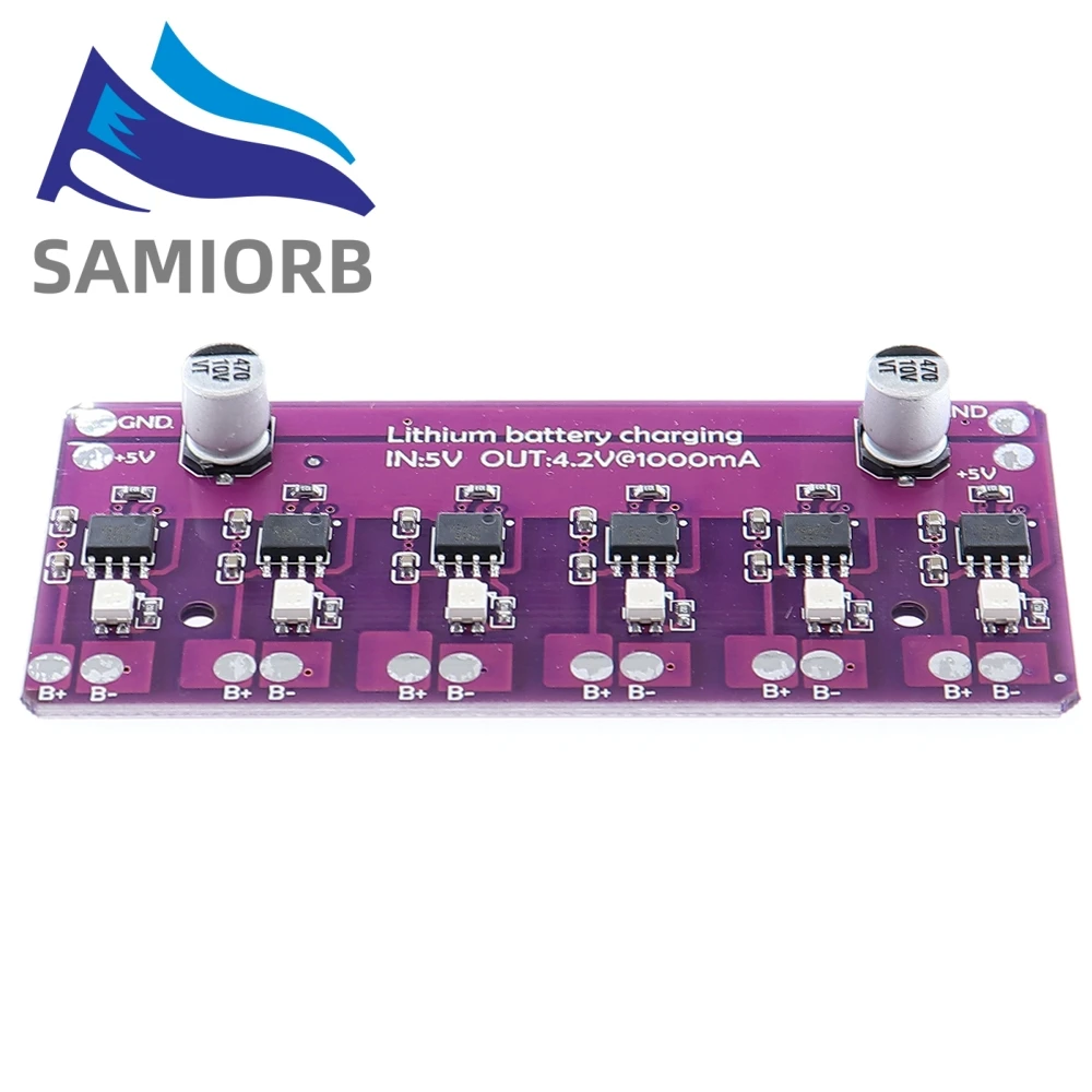 18650 Charging Module Lithium Battery Charger Board 4056 5V 1A PCB Circuit Board Charger Array  Electric Scooter Accessories