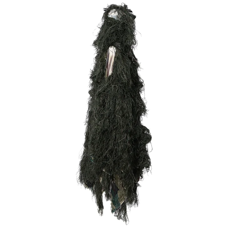 

AEF5-Adult Outdoor Hunting Cloak Ghillie Suit Photography Clothes Ghillie Clothes Camouflage Hunter Jungle Hunting Poncho