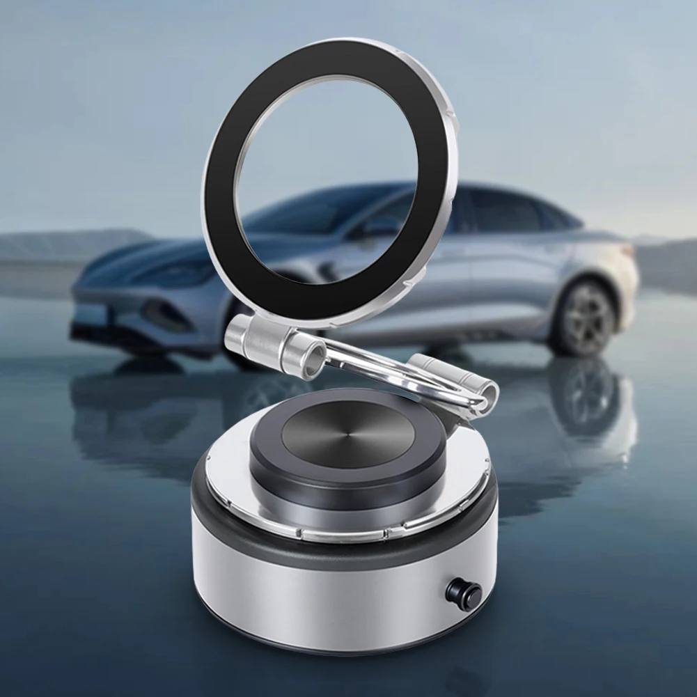Support de téléphone magnétique à absorption sous vide pour voiture, support de téléphone portable à aspiration sous vide pour salle de sport, bain, douche