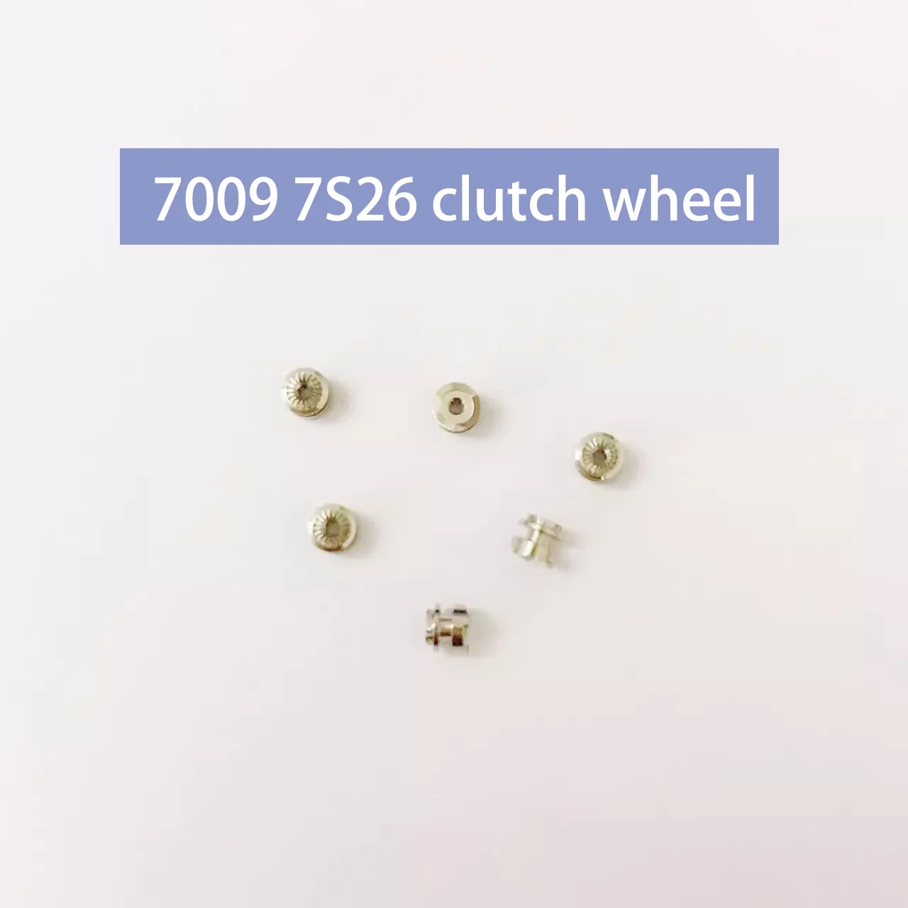 Accesorios de movimiento mecánico rueda de embrague adecuada para Seiko 7009 7S26 accesorios de reloj de movimiento piezas de reparación rueda de embrague