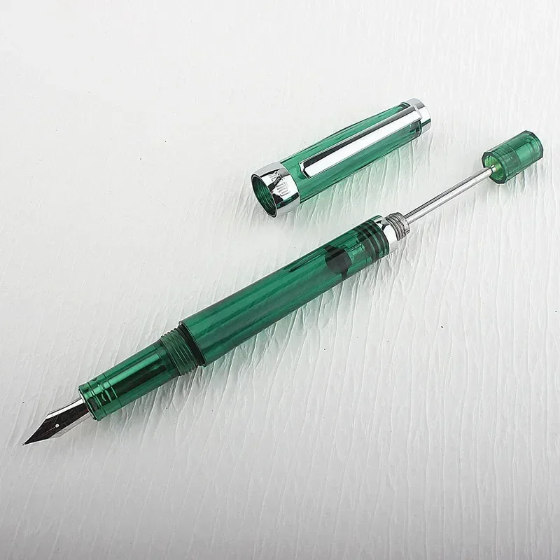 عالية الجودة يونغ شنغ قلم حبر بلاستيكي فراغ ملء EF/F أقلام حبر ملونة شفافة القرطاسية مكتب اللوازم المدرسية