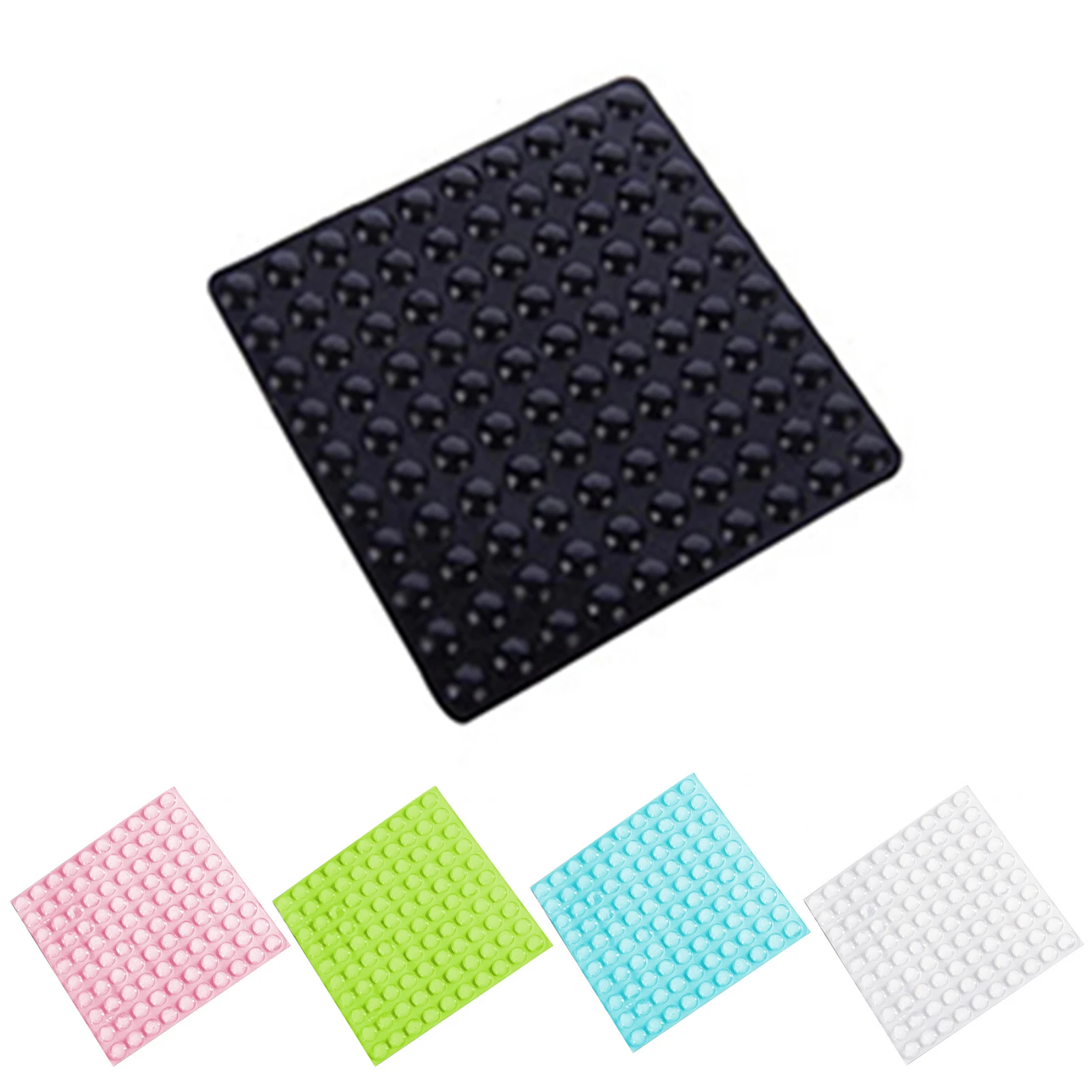 100Pcs Amortecedores De Borracha Amortecedor Auto Adesivo Rodada Almofadas De Silicone Pés Limpar Damper Pads Macio Transparente Anti Slip Shock Absorber