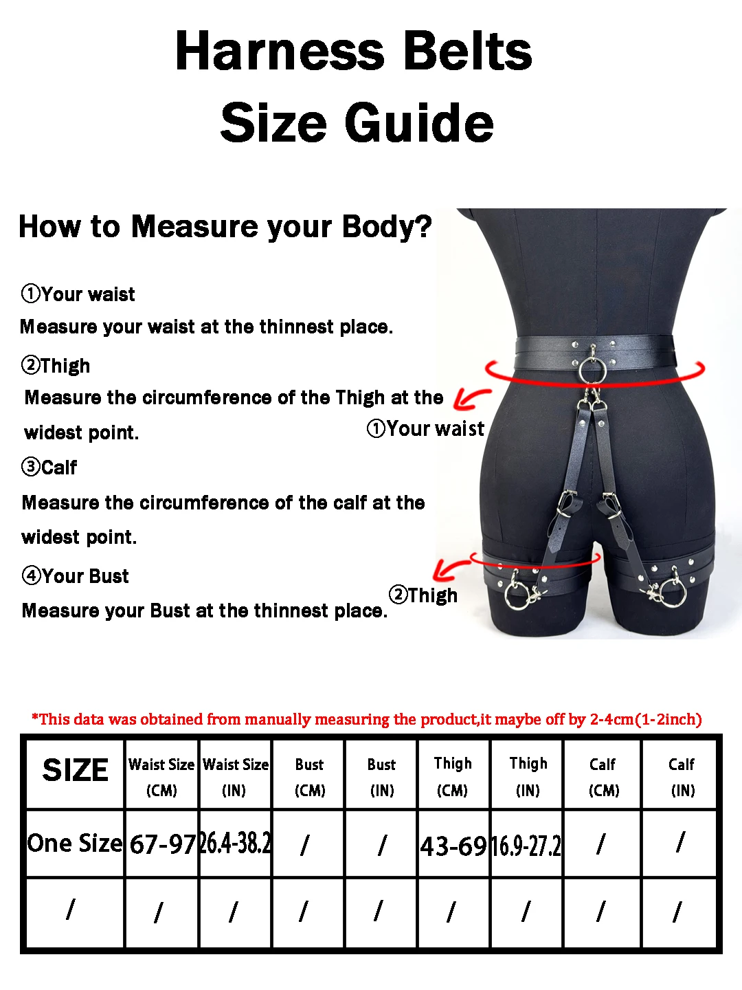 Sexy Leg Garter Belt PU Leather Harness Women Gothic Lingerie Bondage Belt Stocking Suspenders Leg Thigh Harness Belt image 4