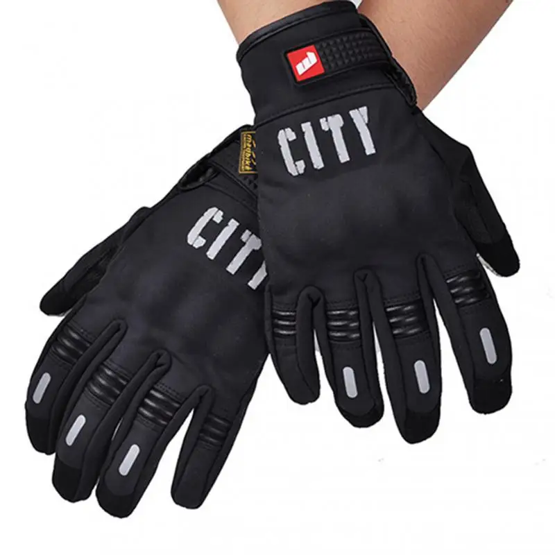 Inverno dedo cheio luvas da motocicleta à prova dwaterproof água gant moto manter quente dos homens luvas de moto tela toque guantes moto equitação luvas