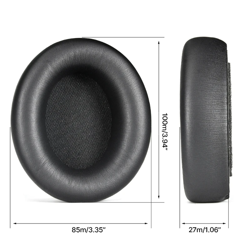 Elastyczne poduszki nauszne do słuchawek Studio zwiększają wrażenia muzyczne i wygodę podczas wymiany nauszników