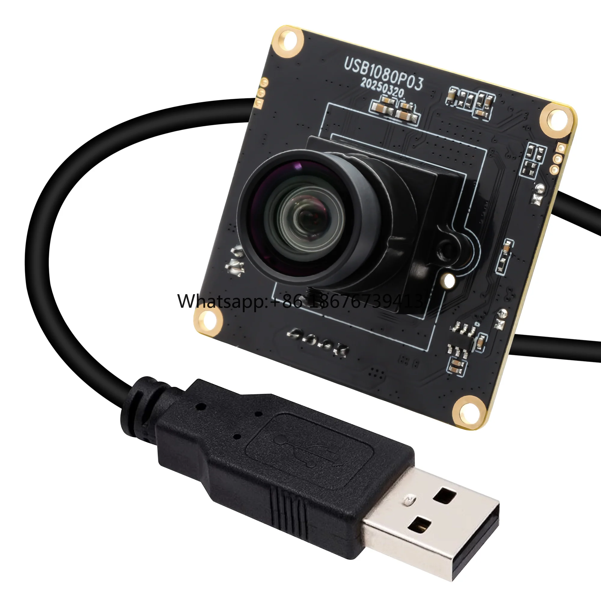 Stavis Ultra Low Light USB Camera 1080P HD with HDR H.264 True Color Night Vision Camera Module for Smart Agriculture