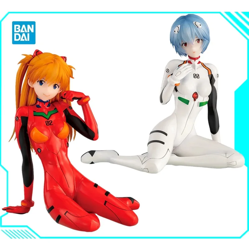 

Bandai Original Ichiban Kuji Eva Evangelion Heroines Ayanami Rei Asuka Genuine PVC Anime Action Figure Model Collectible Toys