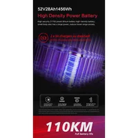 BOYUEDA Q7Pro Max Trottinette Électrique À Double Motorisation Avec Batterie 52V28AH Activation NFC Contrôle Par Applicati 5