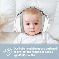 Protection auditive pour bébé, 1 pièce, casque antibruit pour le sommeil et les voyages, Protection auditive avec conception extensible 1